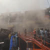 New Super Market Fire: Traders blame demolition work on footbridge for fire New Super Market Fire