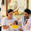 Barsha's midnight birthday surprise for Ananta Barsha's midnight birthday surprise for Ananta