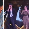 Exes Akshay Kumar, Raveena hug each other   Exes Akshay Kumar, Raveena hug each other