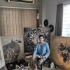Salbhi Sumaiya: The artist whose art is heading to the Moon  Salbhi Sumaiya: The artist whose art is heading to the Moon