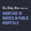 We can’t treat dengue patients with so few nurses