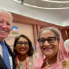 Biden takes selfie with Hasina at G20 Summit
