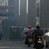 Only breaths of polluted air Only breaths of polluted air