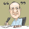 Interviewing CEC Habibul Awal Interviewing CEC Habibul Awal