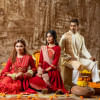 Vibrant colours of Puja celebrations Vibrant colours of Puja celebrations