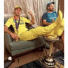 FIR registered against Mitchell Marsh for resting feet on World Cup trophy