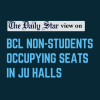 Make room for JU freshers in the halls