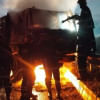 Arsonists set fire to truck on Dhaka-Tangail highway