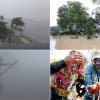 Bangladesh caught up in extreme weather events Climate change in Bangladesh: A collage of some extreme weather events that took place in Bangladesh in 2023