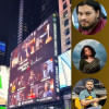 9 Bangladeshi musicians on Times Square billboard  9 Bangladeshi musicians on Times Square billboard