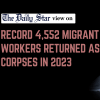 Rising migrant deaths deeply alarming
