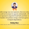 "The high dependence on imported fossil fuels has significantly impacted our energy system."