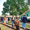 Chattogram delinked as train derails in Cumilla Chattogram delinked as train derails in Cumilla