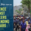 Violence against RMG workers demanding dues