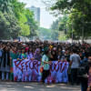 A Rebirth of the Quota Reform Movement? Protest by students of Bangladesh University of Engineering and Technology demanding reform of the quota system in government service.