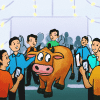 Cow running amok in a shopping mall: It’s not a ‘moo’ point Cow running amok in a shopping mall: It’s not a ‘moo’ point