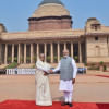 Hasina accorded ceremonial reception at India’s Rashtrapati Bhavan Hasina accorded ceremonial reception at India’s Rashtrapati Bhavan