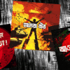 Artwork for the songs that came out during the Quota Reform Movement.