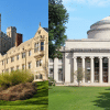 Renowned campuses of MIT and Princeton.