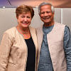 IMF Managing Director Kristalina Georgieva & Dr Muhammad Yunus on UNGA sidelines IMF Managing Director Kristalina Georgieva & Dr Muhammad Yunus on UNGA sidelines