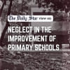 Neglect in the improvement of primary schools
