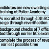 Interim Government Re-verifies Background of 41st BCS Police Cadres Interim Government Re-verifies Background of 41st BCS Police Cadres