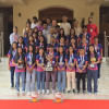 SAFF winning women's team arrive at Chief Adviser's reception ceremony SAFF winning women's team arrive at Chief Adviser's reception ceremony
