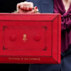 Britain's Chancellor of the Exchequer Rachel Reeves poses with the red budget box outside her office on Downing Street in London, Britain October 30, 2024. Photo: REUTERS