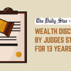 Make wealth disclosure mandatory for judges