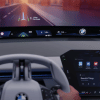 BMW panoramic iDrive HUD BMW panoramic iDrive HUD