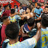 Bashundhara Kings Abahani fight Bashundhara Kings Abahani fight