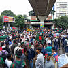 July Warriors Shahbagh road blockade July Warriors Shahbagh road blockade