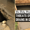 Who will cover the drains in Gazipur?