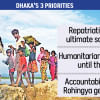 Rohingya repatriation and funding crisis in Bangladesh Rohingya repatriation and funding crisis in Bangladesh