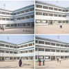 The polling centre at Mohammadpur Government High School remains nearly empty The polling centre at Mohammadpur Government High School remains nearly empty