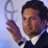 Sachin Tendulkar at news conference Sachin Tendulkar addressing a news conference