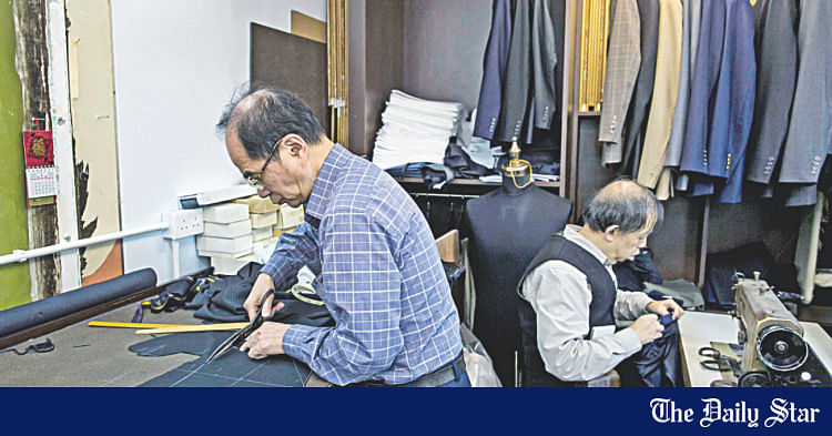 Hong Kong's ageing master tailors need a stitch in time - The Daily Star