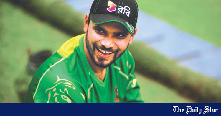 Bangladeshi Cool Criket Captain Mashrafe Bin Mortaza