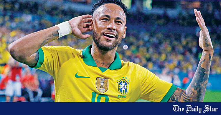 Neymar Shines On Brazil Return The Daily Star