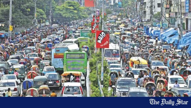 Traffic jam: The ugly side of Dhaka's development - Vimarsana News