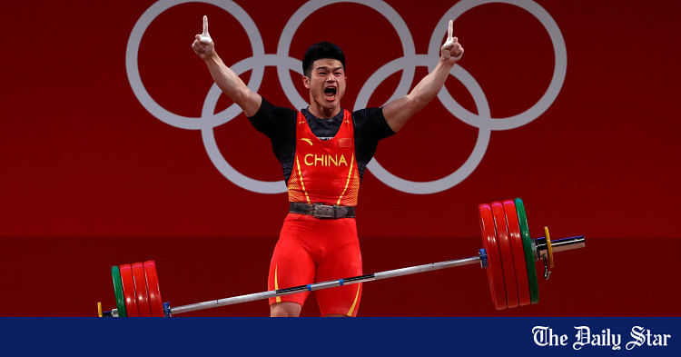 China's Shi Breaks Weightlifting World Record In 73kg Category | The ...