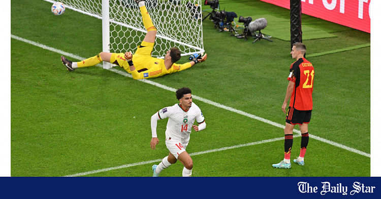 Morocco Stun Belgium To Claim Long-awaited World Cup Win | The Daily Star