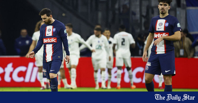 Psg Knocked Out Of French Cup By Bitter Rivals Marseille The Daily Star