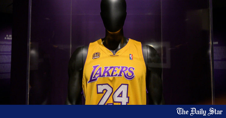 Iconic Kobe Bryant Jersey Sells For 58 Mn At Auction The Daily Star 4694