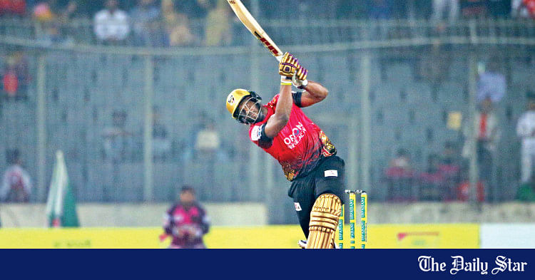 Hridoy's fifty powers Sylhet to five-wicket win over Comilla