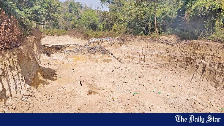 Destroying hills for a dumping station - Vimarsana News