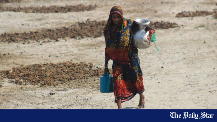 Water crisis in Kurigram char - Vimarsana News