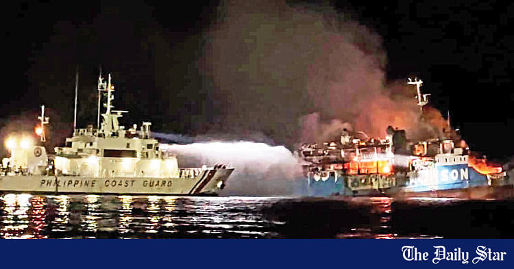 Philippine Ferry Fire Kills 31 | The Daily Star