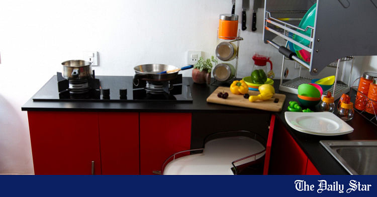 Kitchen Countertop Organization, Indian Kitchen Tour