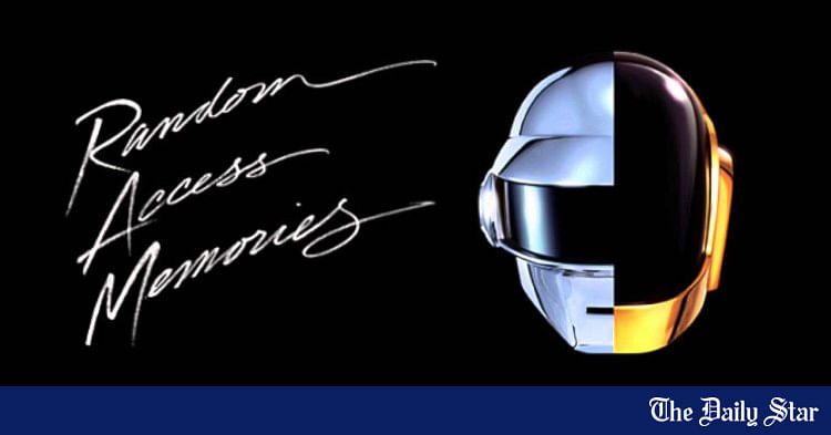 DAFT PUNK autographed Random Access Memories album insert